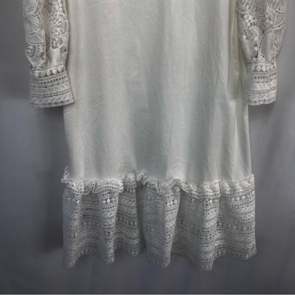 NEW Boston Proper Dress Coquette Cottage
Floral Romantic Lolita Lace White XL - Picture 10 of 16